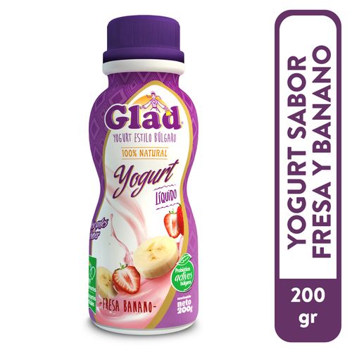 Yogurt Glad Liquido Frutas Silvestres - 200 g