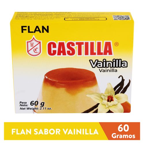 Flan Castilla Sabor Vainilla - 60gr