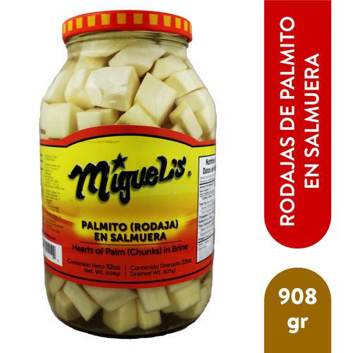 Palmitos Miguel's En Rodajas - 908gr