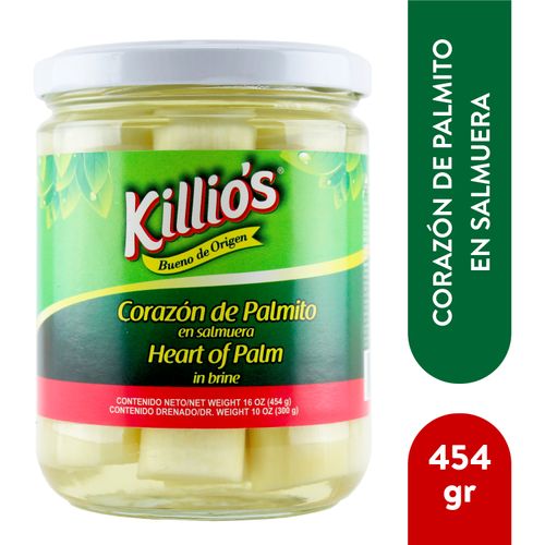 Palmito Killios  Enteros - 454 g