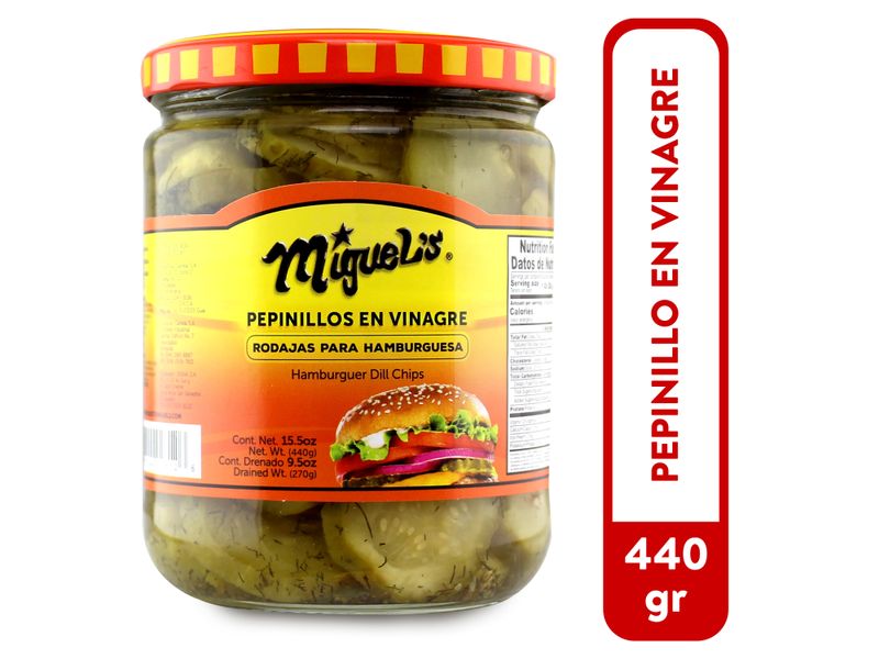 Comprar Pepinillos Miguels Hamburguesa - 440gr | Walmart Guatemala