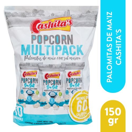 Palomitas Cashitas Con Sal 10 pack - 150 g