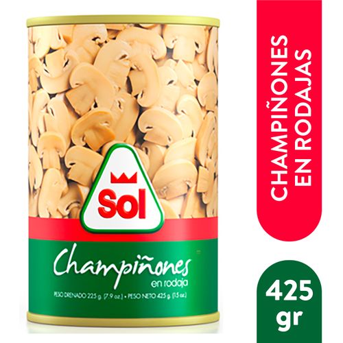 Champinones Sol En Rodaja - 225gr