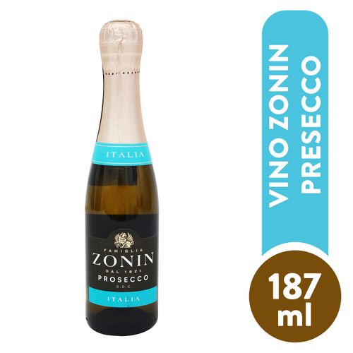 Vino Zonin Prosecco Espumante 187 Ml