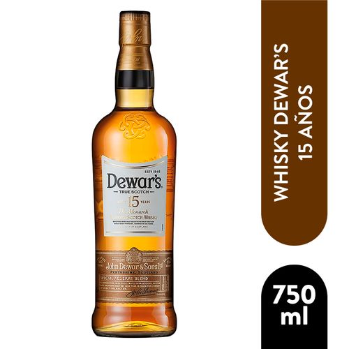 Whisky Dewars 15 Años -750ml