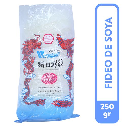 Fideo De Soya Chanceler Estilo Longkou - 250 g