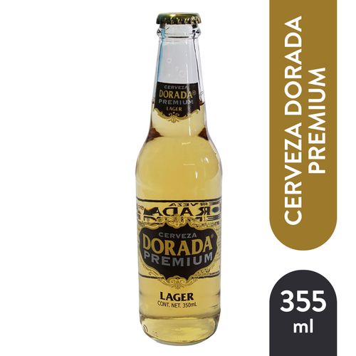 Cerveza Dorada Premium Lager Botella -350ml