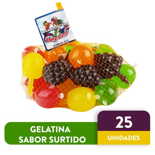 Gelatina Dely Gely Sabor Surtido - 25gr