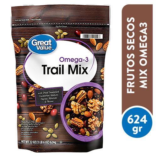 Frutos Great Value Secos Mix Omega3 - 624gr