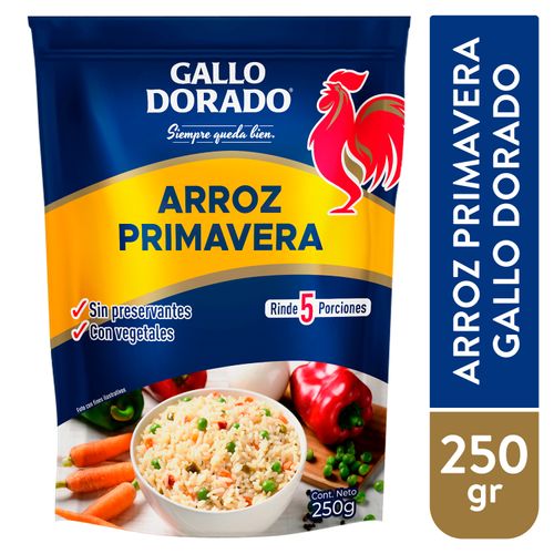 Arroz Gallo Dorado Sabor Primavera -250 g