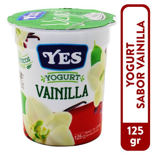 Yogurt Yes Vainilla 125 Gr