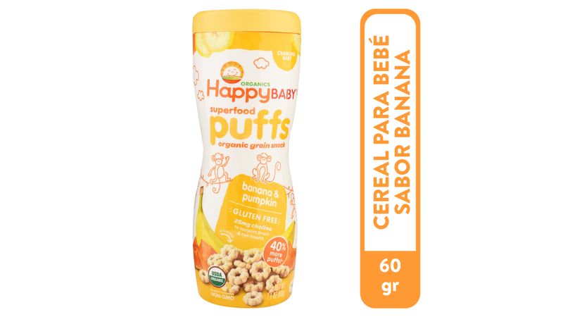 Happy baby store organic baby cereal