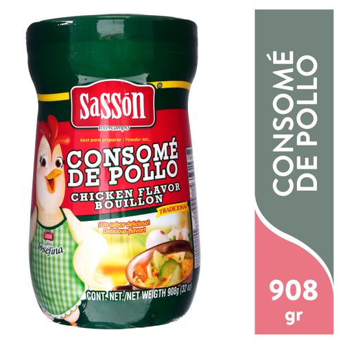 Consomé Sasson De Pollo - 908 g