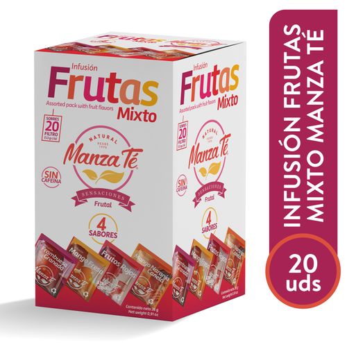 Infusión Frutas Mixto Manza Té - 26gr
