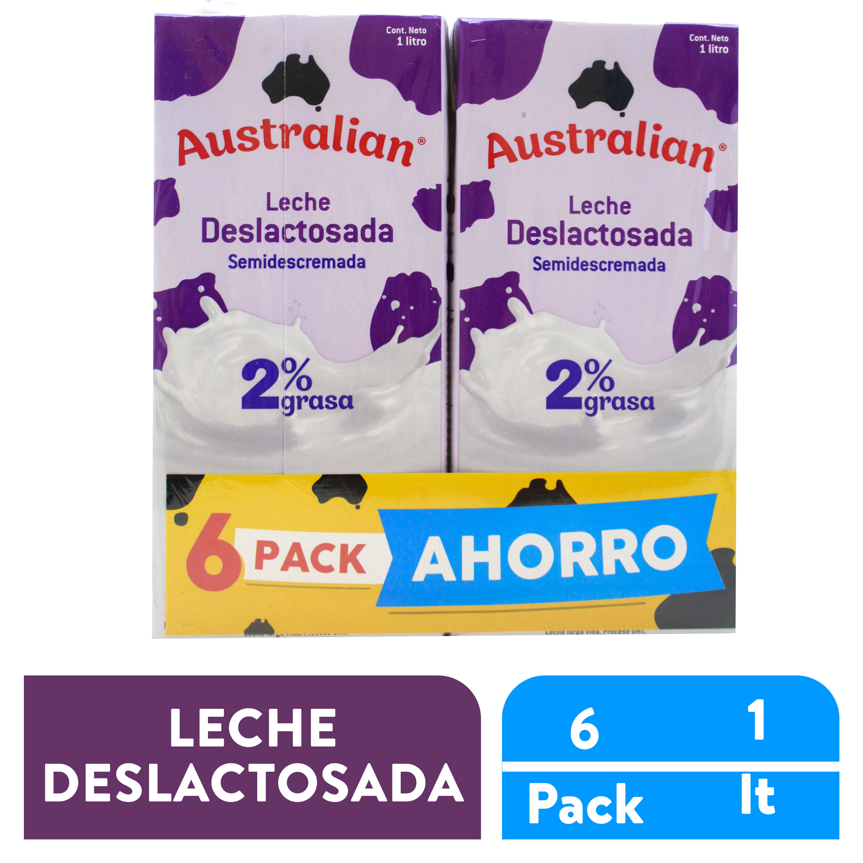 Comprar Leche Australian Semidescremada - 1000ml