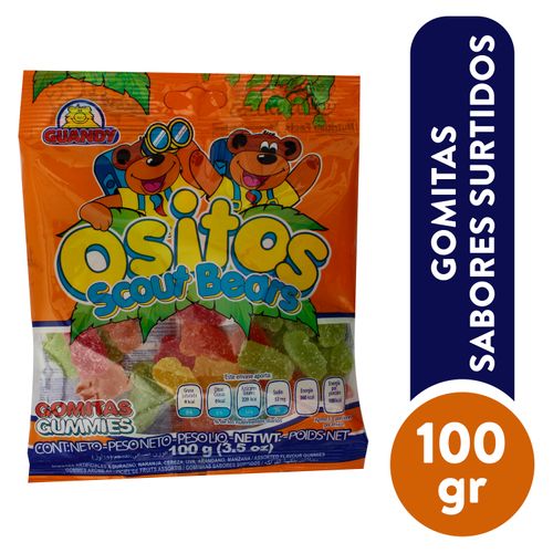 Gomitas Guandy Ositos Scout - 100gr