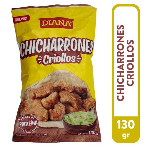 Snack Diana chicharrónes criollos con sal - 130 g