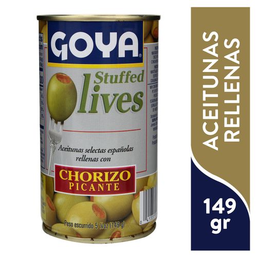 Aceitunas Goya Chorizo Picante - 5oz