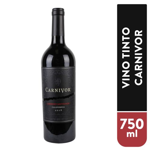 Vino Tinto Carnivor Cabernet 750ml