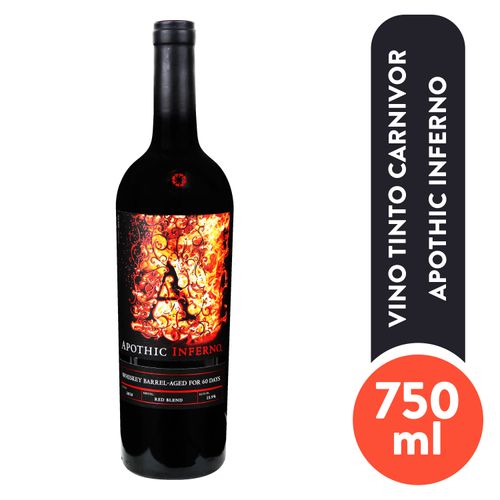 Vino Tinto Carnivor Apothic Inferno 750ml