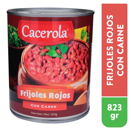 Frijol Cacerola Rojo Con Carne 823gr