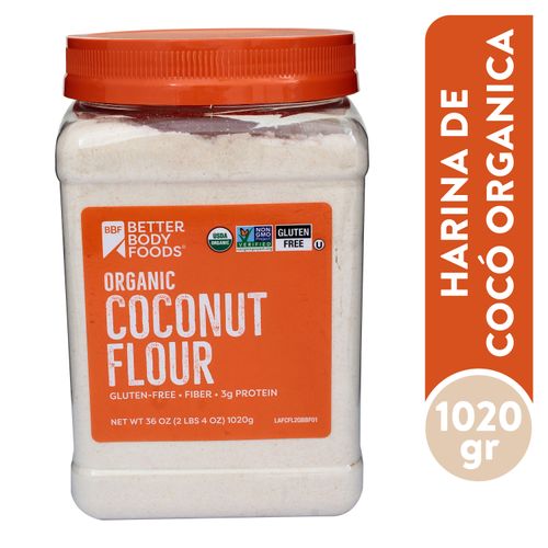 Harina De Coco Better Body Foods 1kg