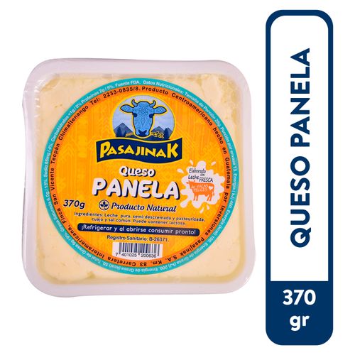 Queso Pasajinak Queso Panela 370 Gr