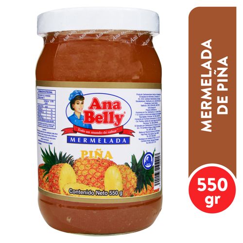 Mermelada Ana Belly Piña - 550G