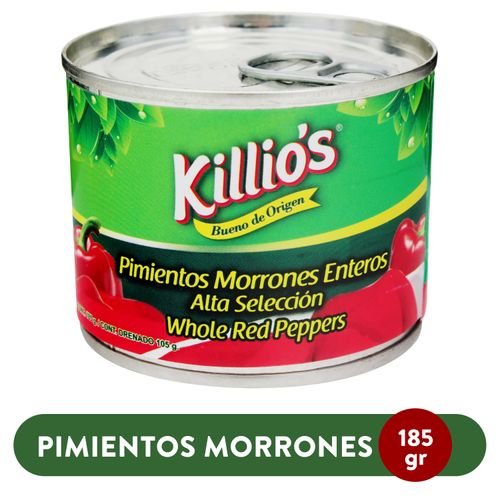 Pimientos Killios Rojos Enteros - 185gr