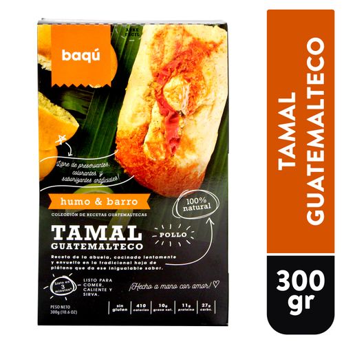 Tamal Baqu De Pollo Listo Para Comer - 300gr