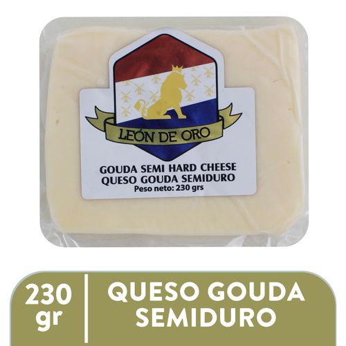 Queso Gouda Trozo Leon De Oro 230gr