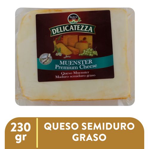 Queso Muenster Trozo Delicatezza 230gr