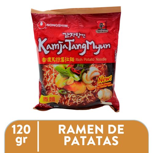 Sopa Instantánea Nongshim Ramyun Kamjatangmyun Papa 120gr