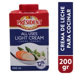 Crema-Light-De-Cocinar-President-200ml-1-58808