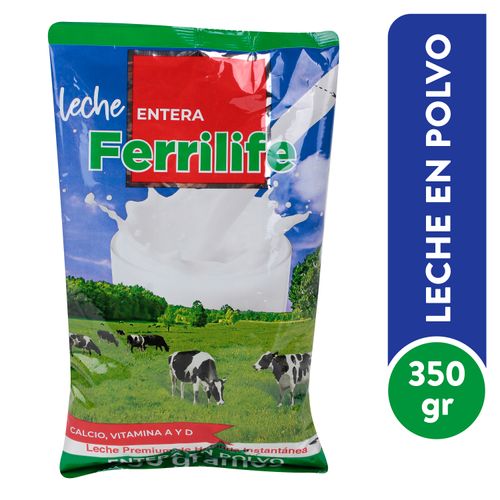 Leche En Polvo Entera Ferrilife - 350g