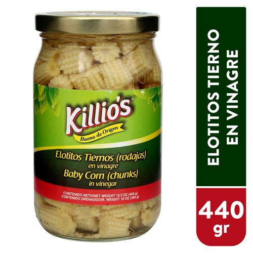 Elotitos Killios Tiernos Rodajas 440gr