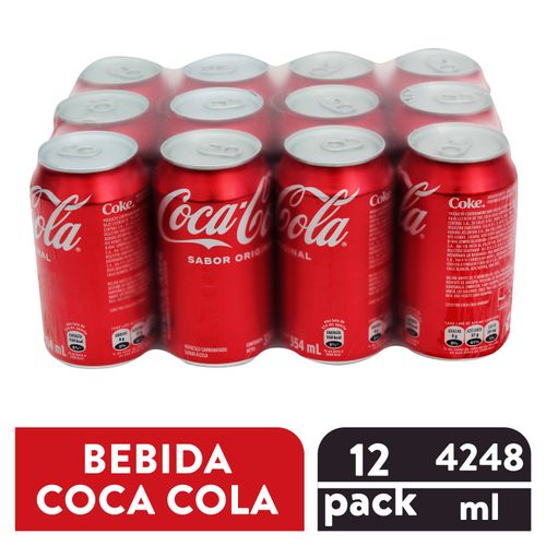 Coca Cola Original 12pk Lata 4248ml