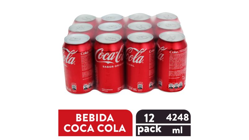 GASEOSA COCA COLA ORIGINAL LATA 310ML