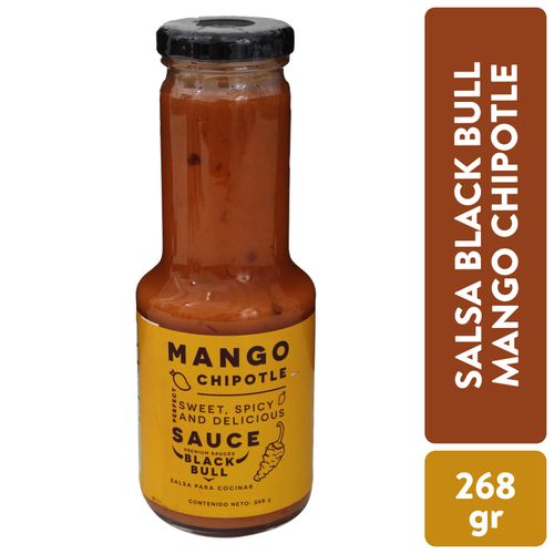 Salsa Black Bull Mango Chipotle 268gr