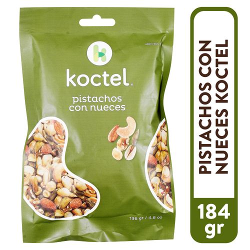 Pistachos Y Nueces Koctel 136gr