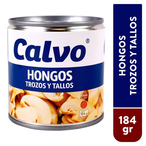 Hongos Calvo trozos y tallos - 184 g