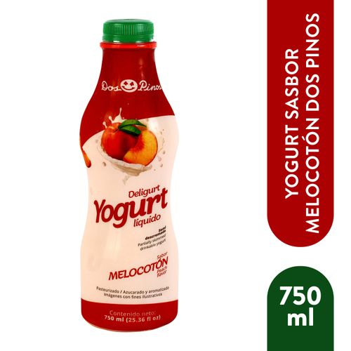 Yogurt Dos Pino Liquido Melocoton - 750ml