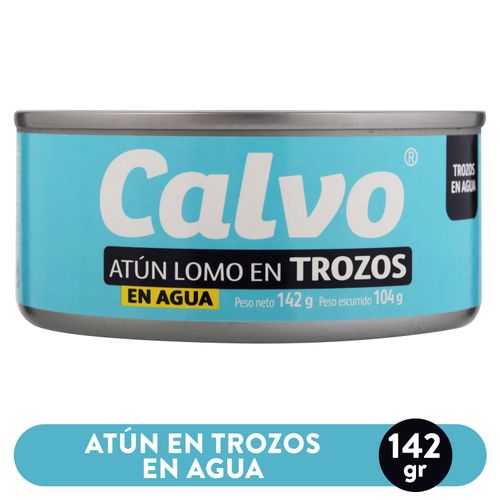 Atún Calvo Lomo en Trozos En Agua Light - 142gr