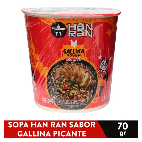 Sopa Han Ran Gallina Picante - 70gr