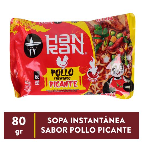 Sopa Han Ran De Pollo Picante - 80 g