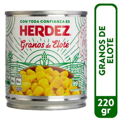 Maiz Dulce Herdez  Lata 220Gr