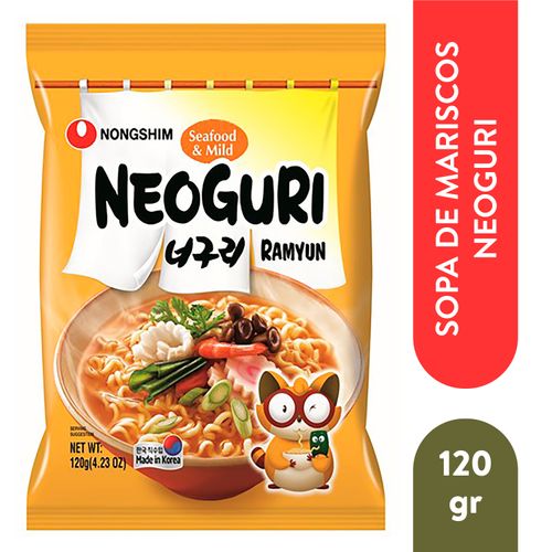 Sopa Nong Shim Neoguri Suave - 120gr