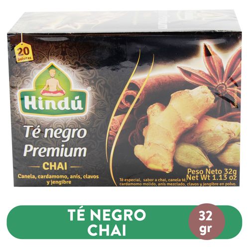 Té Hindú Negro Premium Caja - 32 g