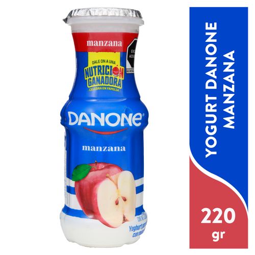 Yogurt Danone Manzana Bebible - 220gr