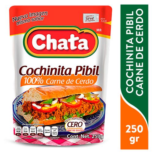 Cochinita Chata Pibil Carne De Cerdo - 250gr